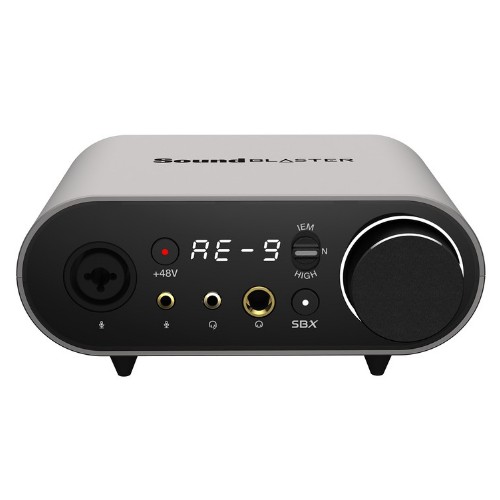 Creative Sound Cardซาวการ ด Intetnal Sound Blaster Metallic Gray Crt Blasterx Ae 9 ราคาท ด ท ส ด