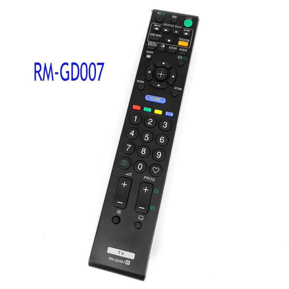 เปลี่ยนใหม่ RM-GD007 สําหรับ Sony TV รีโมทคอนโทรลสําหรับ KDL-46V5500 RM-GD004 RM-GD009 RM-GD010 RM-G