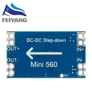 SAMIORE 5A Dc-Dc Mini560 โมดูลแรงดันไฟฟ้าเอาท์พุท 3.3 5V 9V 12V