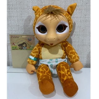 Babieanimals giraffe ตุ๊กตายีราฟ มีเสียง สภาพ90%++