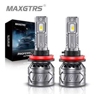 Maxgtrs ใหม่ล่าสุด หลอดไฟตัดหมอกอัตโนมัติ LED พลังงานสูง P1 H4 Hi/lo H7 H8 H11 9006 9005 HB3 HB4 16000Lm สีขาว แบบเปลี่ยน สําหรับรถยนต์