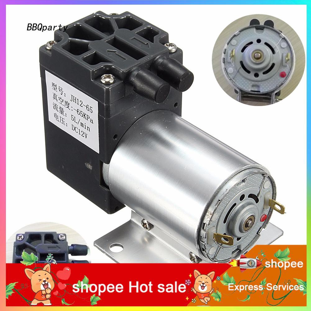 Zxa_dc 12V ปั๊มสุญญากาศแรงดันลบ ขนาดเล็ก 5 ลิตร / นาที 120kpa พร้อมที่จับ