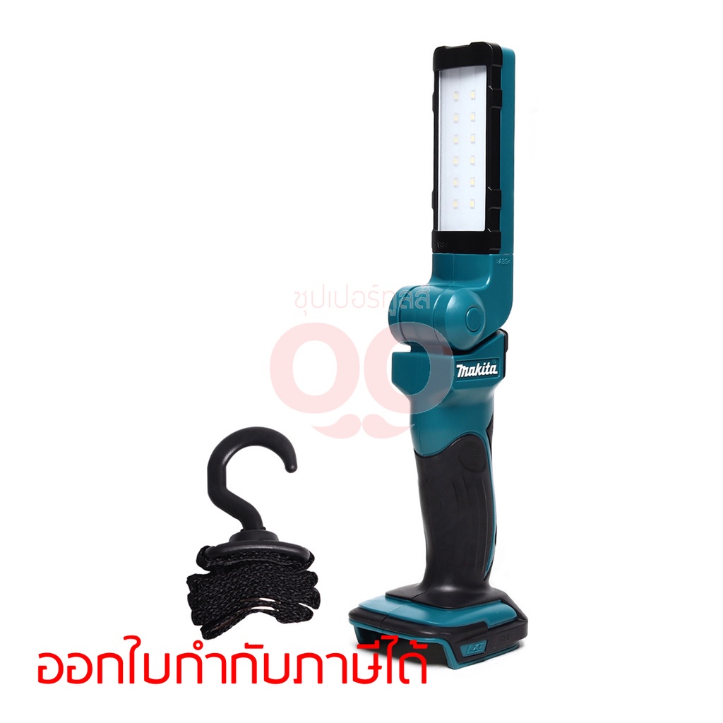 MAKITA ไฟฉายไร้สาย LED 18 โวลต์ รุ่น DML-801 ความสว่าง 240 ลูเมน พร้อมไฟ LED 12 ดวง ไม่รวมแบตเตอรี่-