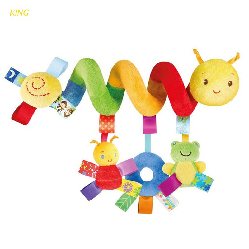 Baby & Toddler Toys 103 บาท King ตุ๊กตาผ้าฝ้าย รูปสัตว์ แบบเกลียว สําหรับแขวนรถเข็นเด็ก Mom & Baby