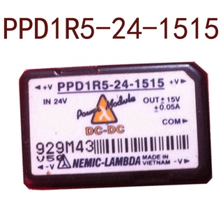 Sz PPD1R5-24-1515 DC 24V-+15V-15V 1.5W รับประกัน 1 ปี {รูปถ่ายคลังสินค้า}