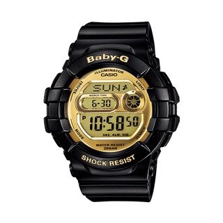 นาฬิกา คาสิโอ Casio Baby-G 200-meter water resistance รุ่น BGD-141-1 ดำ-ทอง (หายากมาก)