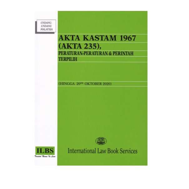 KATATA 1967 (AKTA 235) เลือก REGULATIONS & CHANGES UP TO 20 OCTOBER 2020