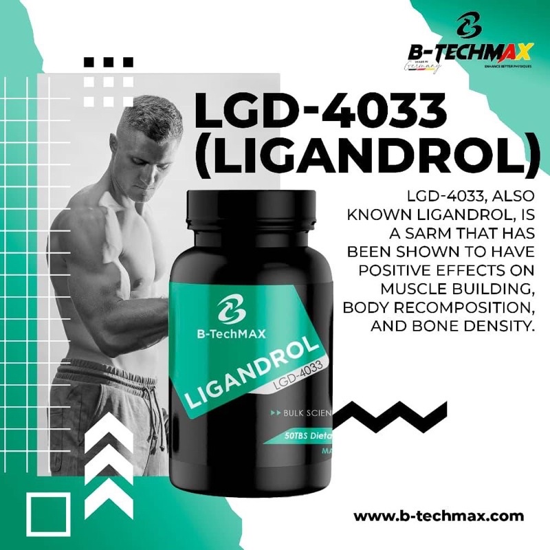 B-TechMax Sarms Ligandrol LGD-4033 8mg - sarm_combo - ThaiPick