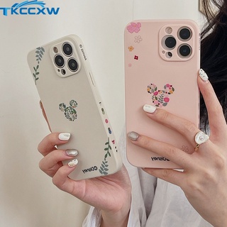 เคสโทรศัพท์มือถือ ป้องกันเลนส์ ลายการ์ตูนมิกกี้ มินนี่เมาส์ สําหรับ Xiaomi Poco F5 X5 Pro C51 F4 F3 GT