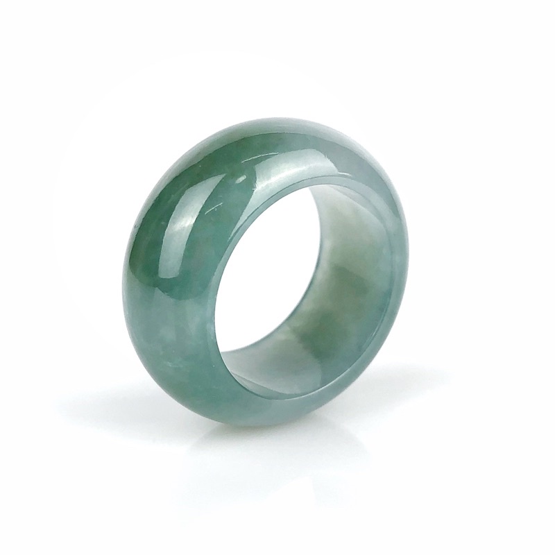 แหวนหยกแท้ เกรดสวยหายาก หยกพม่า Jadeite Type A (รับประกันหยกพม่าแท้ตลอดชีพ)  เซอร์ผ่านแน่นอน แหวนนำโชค แหวนมงคล - Schonjewelry - Thaipick