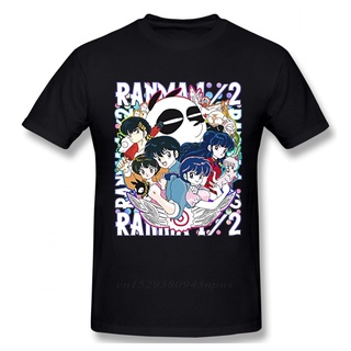 เสื้อยืด ผ้าฝ้าย พิมพ์ลายกราฟฟิค Ranma 1/2 สไตล์วินเทจ ไซซ์ XS-3XLS-5XL