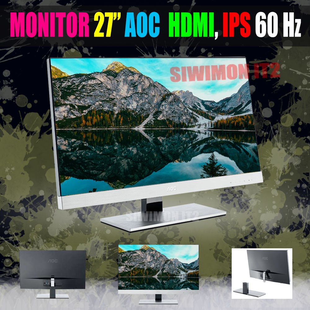 Monitor 27" AOC 60Hz / HDMI, IPS (I2757FH)