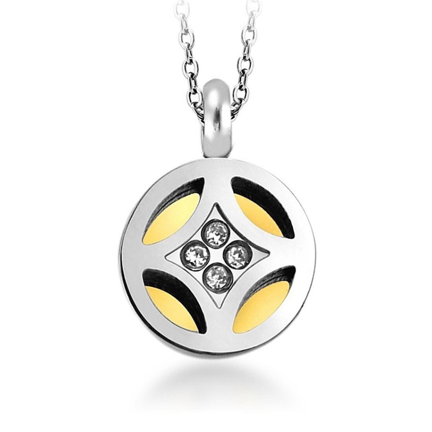 555jewelry จี้สร้อยคอ รุ่น MNP-211T-B (Yellow/Gold) (P5)