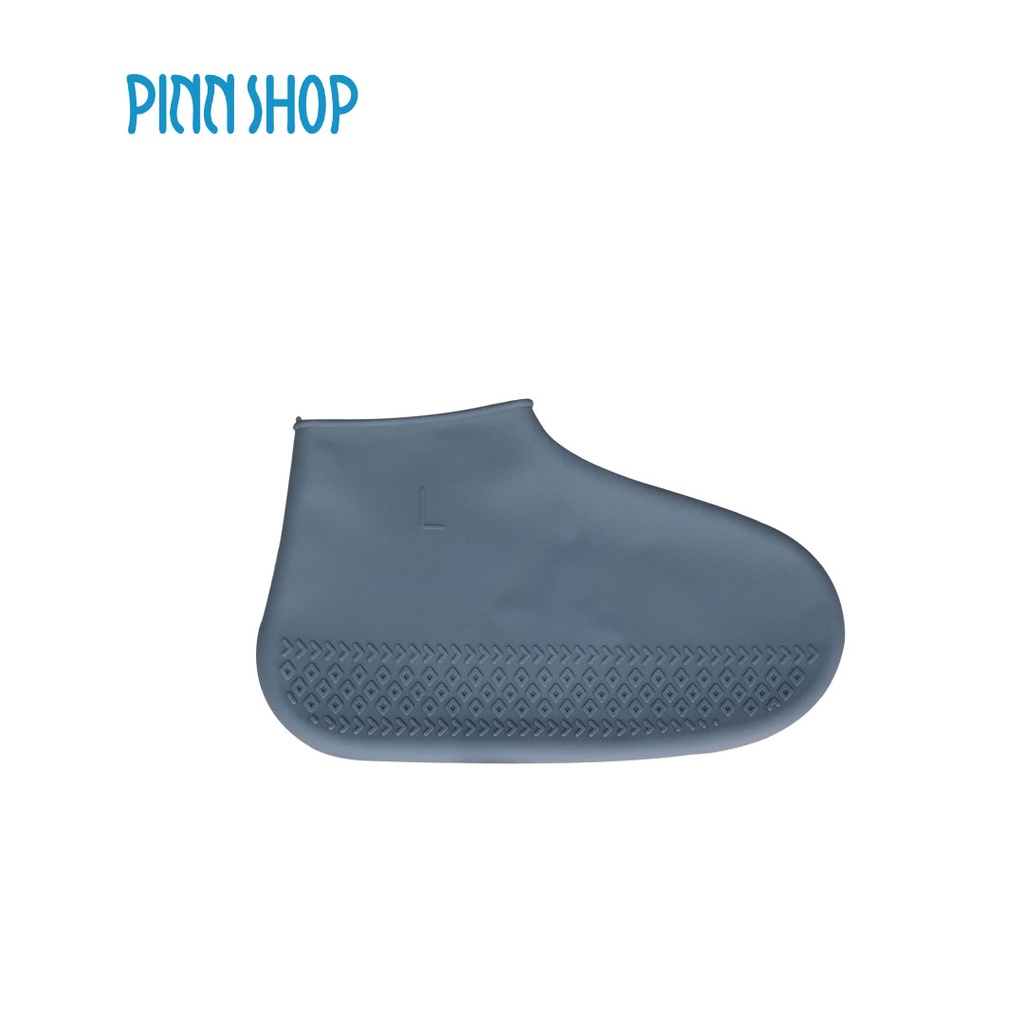 Pinn Shop CuteCoolhousehold  รองเท้าซิลิโคนกันน้ำ (สีเทา) มี3ขนาดให้เลือก