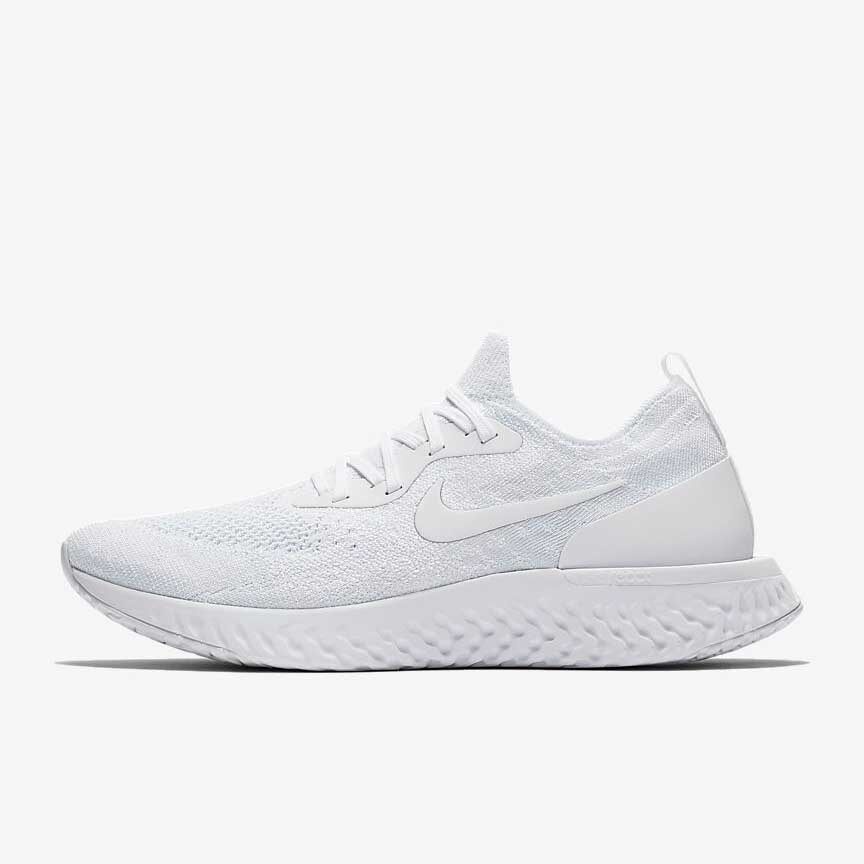 Nike Chaussures Running Epic React Flyknit Blanc Runnerinn 54 OFF