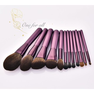 แปรงแต่งหน้า H16 brush set เซต12ชิ้น  แปรงปัดแก้ม แปรงไฮไลท์ แปลงแต่งหน้า Make up brush fancy (สีแปรงคลาสสิค