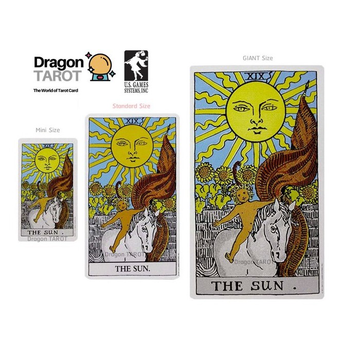 ไพ่ทาโรต์แท้ ไรเดอร์เวท Rider-Waite Tarot Deck (ของแท้ 100%) สินค้าพร้อมส่ง ไพ่แท้, ร้าน Dragon TAROT ราคา ถูกที่สุด ดีลบีเคเค แกลเลอรีภาพที่ 9