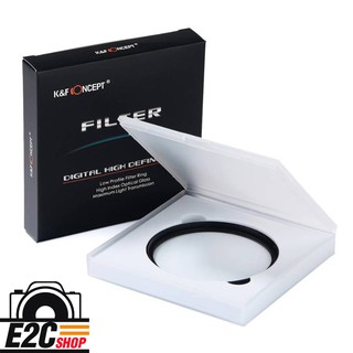 K&amp;F FILTER SLIM UV 82MM. ขนาดบาง ช่วยป้องกันรอยขีดข่วนหน้าเลนส์