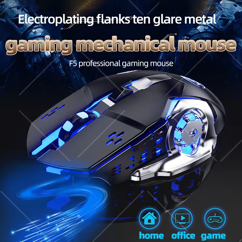 ❗พร้อมส่ง ❗ เมาส์เกมมิ้ง Gaming Mouse RGB MOUSEมีหลายแบบให้เลือก มีสาย/ไร้สาย มีเสียง/ไร้เสียง มาโคร