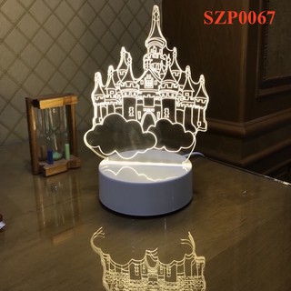 โคมไฟตั้งโต๊ะ 3D SZP0066,SZP0067,SZP0068,SZP0069,SZP0070,SZP0071