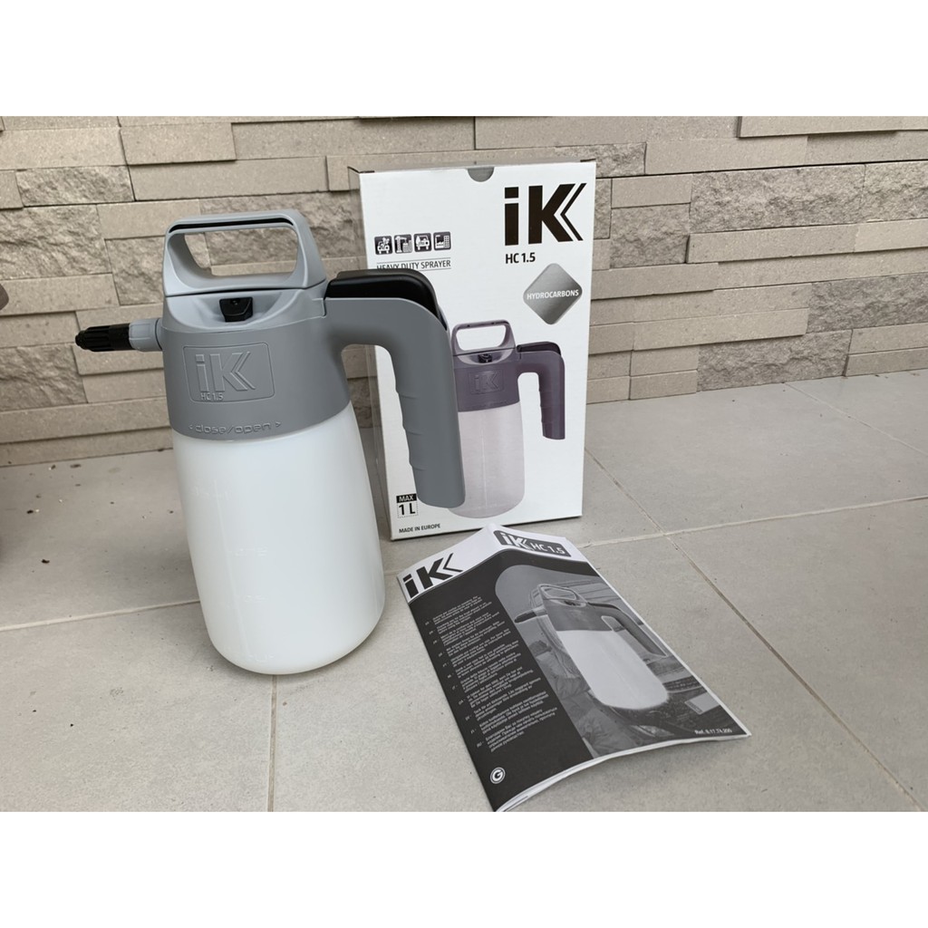 IK Solvent Sprayer HC1.5 กระบอกฉีดสารเคมี น้ำมัน โซเวนซ์ ชนิด heavy duty