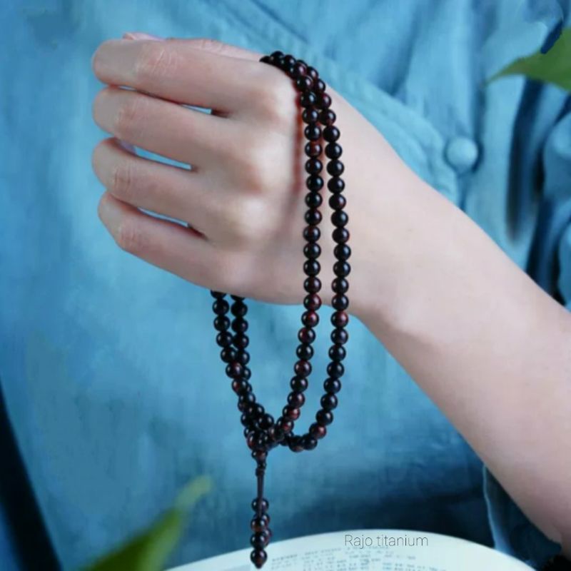 สร้อยคอ ONYX NATURAL Stone TASBIH 99 ธัญพืช