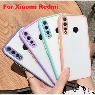 เคสขอบสีกันกล้อง เคส Redmi 10 10A 10C Redmi Note 7 / Redmi Note8 / Redmi Note 11s เคสขอบสี เคสกันกระแทก case