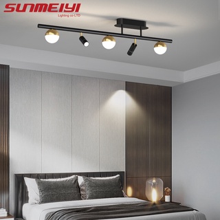 Sunmeiyi โคมไฟสปอตไลท์ LED สไตล์โมเดิร์น สําหรับติดเพดาน ห้องนั่งเล่น ห้องนอน ทางเดิน ห้องโถง บ้าน ในร่ม