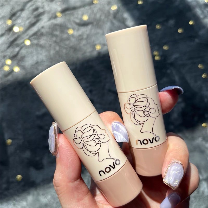 No.5438 ผงแป้งปิดผมบาง ปิดเหม่ง ปิดผมขาว เพิ่มผมหนา NOVO Hairline Powder