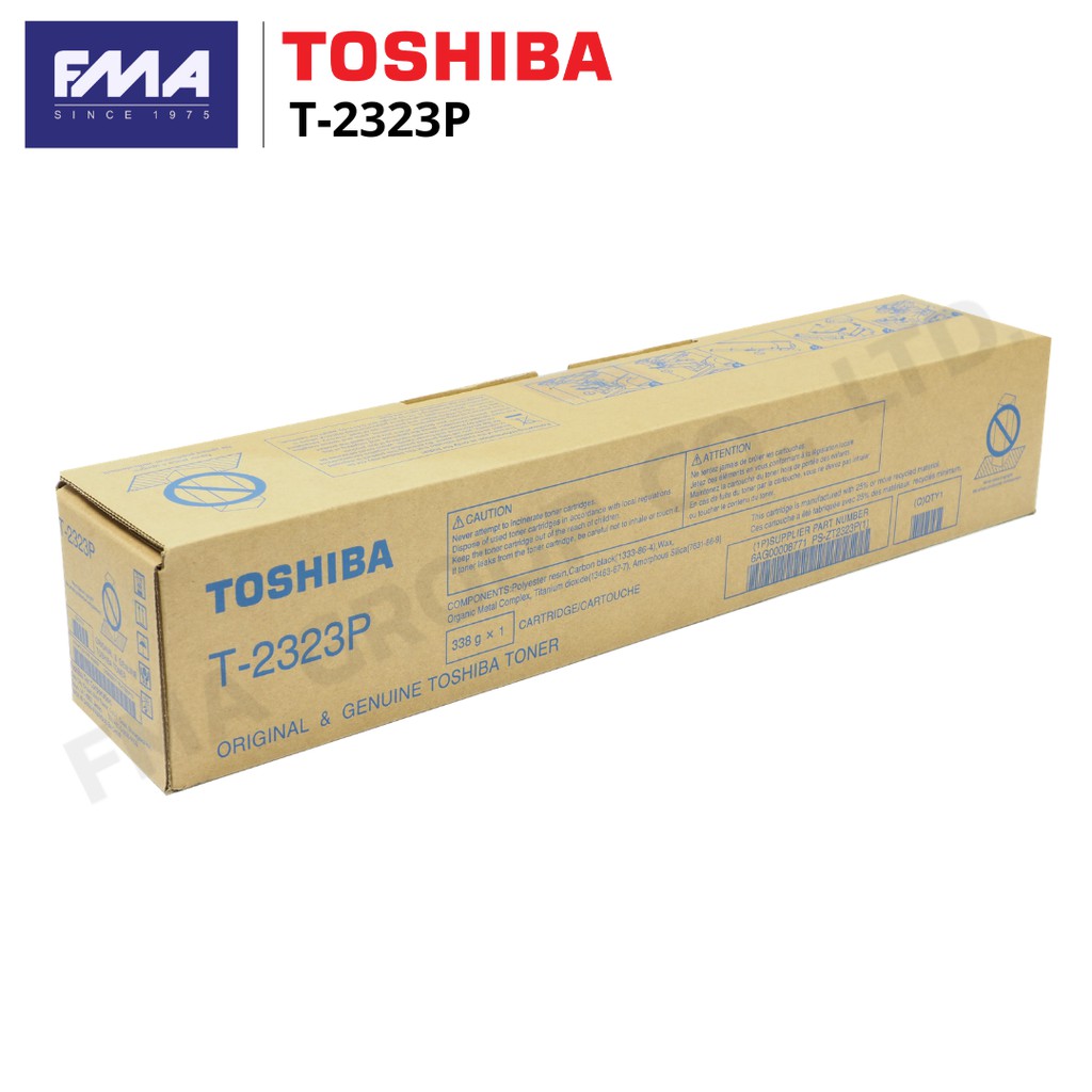 TOSHIBA e-STUDIO หมึกเครื่องถ่ายเอกสารสีดำ T-2323P สำหรับรุ่น 2523AD / 2329A / 2822AF