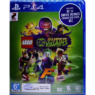 PS4 Lego DC Super-Villains ( Zone 3 / Asia / English) แผ่นเกมส์ ของแท้ มือ1 ของใหม่ ในซีล