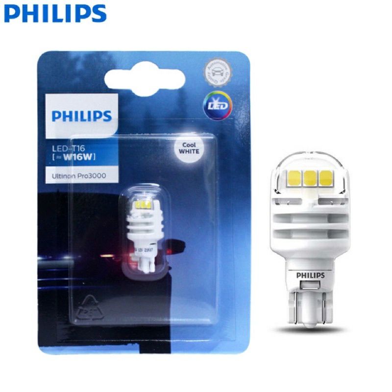 หลอดไฟถอย PHILIPS LED T16 T15 6000K (1หลอด)