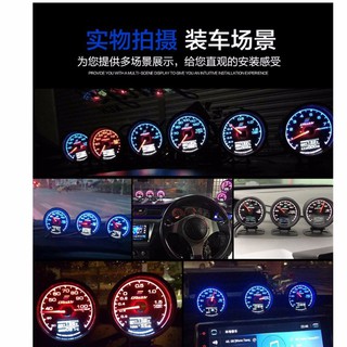 Universal 62 มม. 2.5 นิ้ว greddy Gauge Turbo Boost Gauge สำหรับรถแข่ง