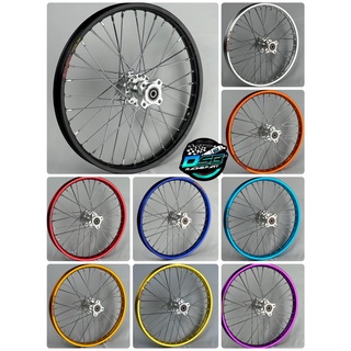 ชุดล้อ + ดุมย่อ (เฉพาะล้อหลัง)พร้อมใส่ สำหรับรถ Wave110i/Super cup/W125R,S,I/เวฟ ทุกรุ่น ประกอบด้วย วงล้อ ดุมย่อ