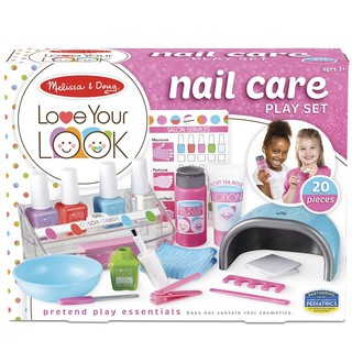 ชุดอุปกรณ์ทำเล็บ ตกแต่งเล็บ ไม่มีสีทาเล็บจริงในชุด Melissa &amp; Doug Love your Look - Nail Care Play Set