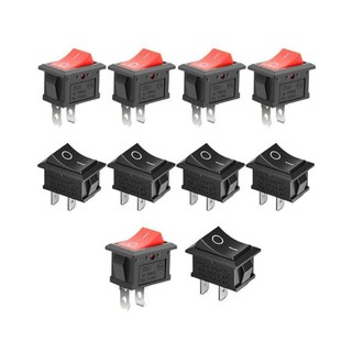 สวิตซ์ 2 ขา Push Switch เปิด/ปิด Rocker Switch ⭐จัดส่ง 2 ชิ้นขึ้นไป⭐