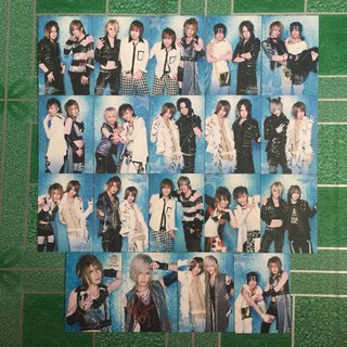 J-rock : PS COMPANY presents Kira Kira☆Summer☆Typhoon!! Tour 2011 Trading cards BORN D=OUT ViViD SuG