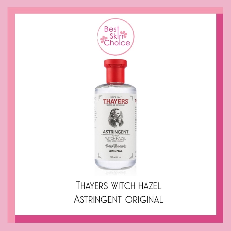 Thayers Astringent Witch Hazel Aloe Vera Formula #Original 355mL