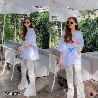 TW15727-เสื้อเซ็ตแฟชั่น