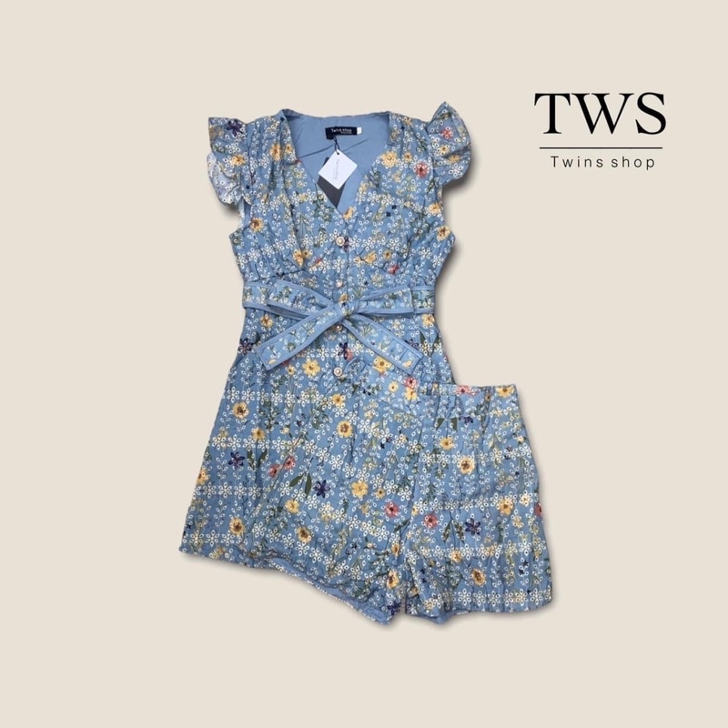 ชุดเซ็ทผ้าฉลุป้ายTwinsshop