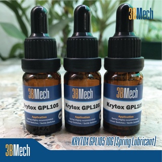 ✈Krytox GPL 105 ขนาด 10 กรัม สารหล่อลื่นสำหรับลูปสปริงสวิตช์คีย์บอร์ด