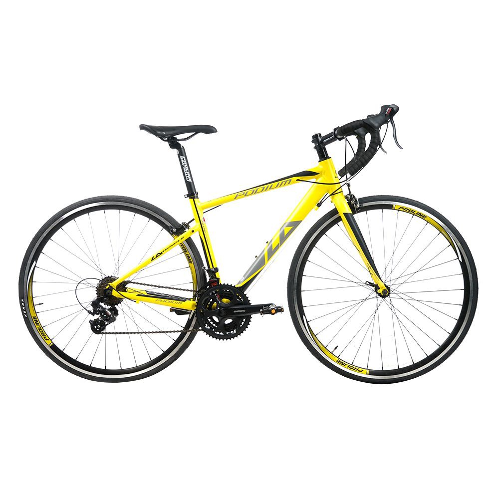 จักรยานเสือหมอบ LA PODIUM T/FK 430 มม. สีเหลือง จักรยานเสือหมอบ จักรยาน กีฬาและฟิตเนส ROAD BIKE LA PODIUM T/FK 430MM. YE