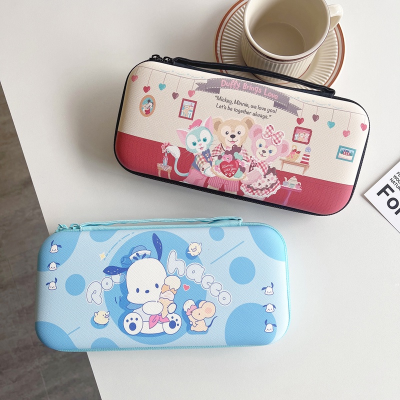 กระเป๋าเคส ลายการ์ตูนคุโรมิน่ารัก สําหรับ Nintendo Switch Oled
