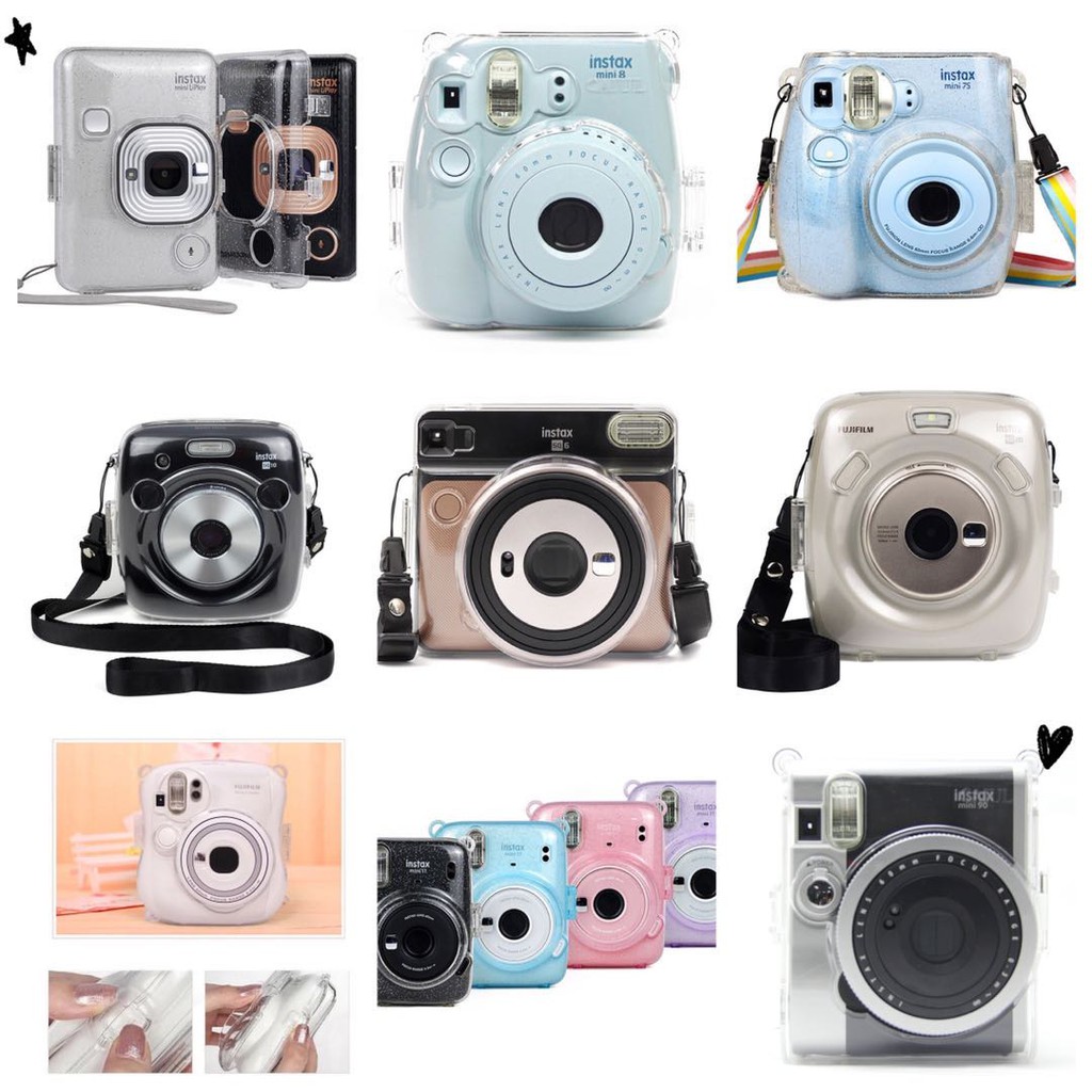 เท่านั้นกรณีFujifilm Instax Mini 7s/7c 8/8+/9/11/mini 12 mini 25/26 mini 90 Liplay Sq40 SQ6 SQ10 SQ2