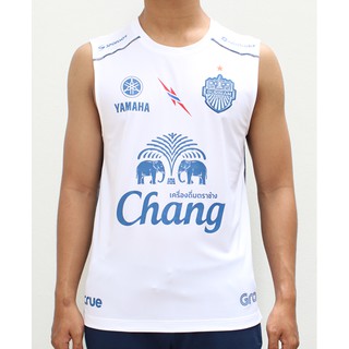 เสื้อซ้อมบุรีรัมย์ยูไนเต็ด 2019 แขนกุด สีขาว ของแท้จากสโมสร BURIRAM UNITED