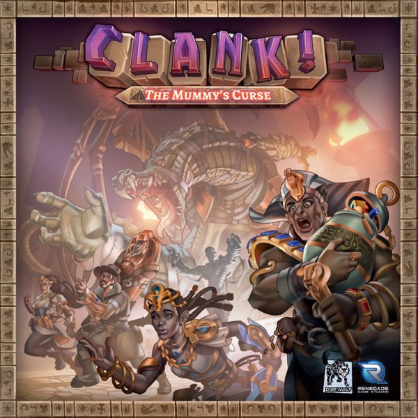 Clank!: The Mummy's Curse (Expansion) + Mummy Hunters [Promo] [BoardGame]