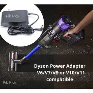 [พร้อมส่ง] Dyson V6/V7/V8/V10/V11 Power Adapter อะไหล่หัวชาร์จ สายชาร์จ เครื่องดูดฝุ่นไร้สาย