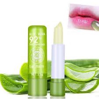 lips aloe ลิปมันว่านหางจระเข้ 99% tanako (1แท่ง)