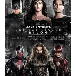 [DVD HD] แซ็ก สไนเดอร์ คอลเลคชั่น 3 เรื่อง-3 แผ่น Zack Snyders Justice League Trilogy #หนังฝรั่ง # แพ็คสุดคุ้ม