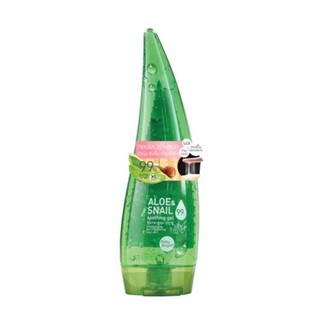 babybright aloe&amp;snail soothing gel250ml.เจลว่านหางจระเข้ผสมเมือกหอยทาก